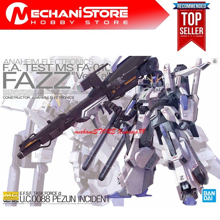 MG Fazz Ver Ka Gundam Bandai