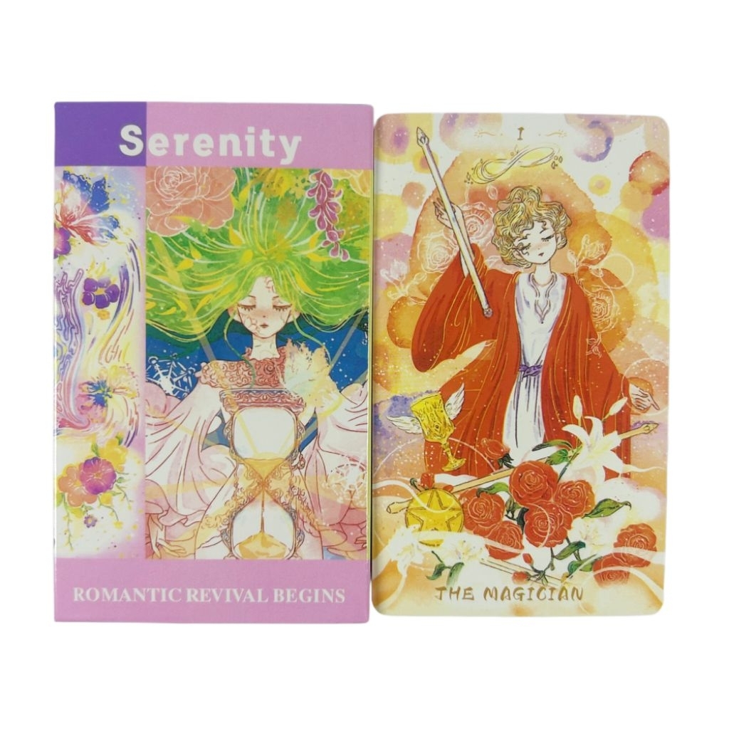 Serenity Tarot Deck - Warm Dreamy Anime-Style