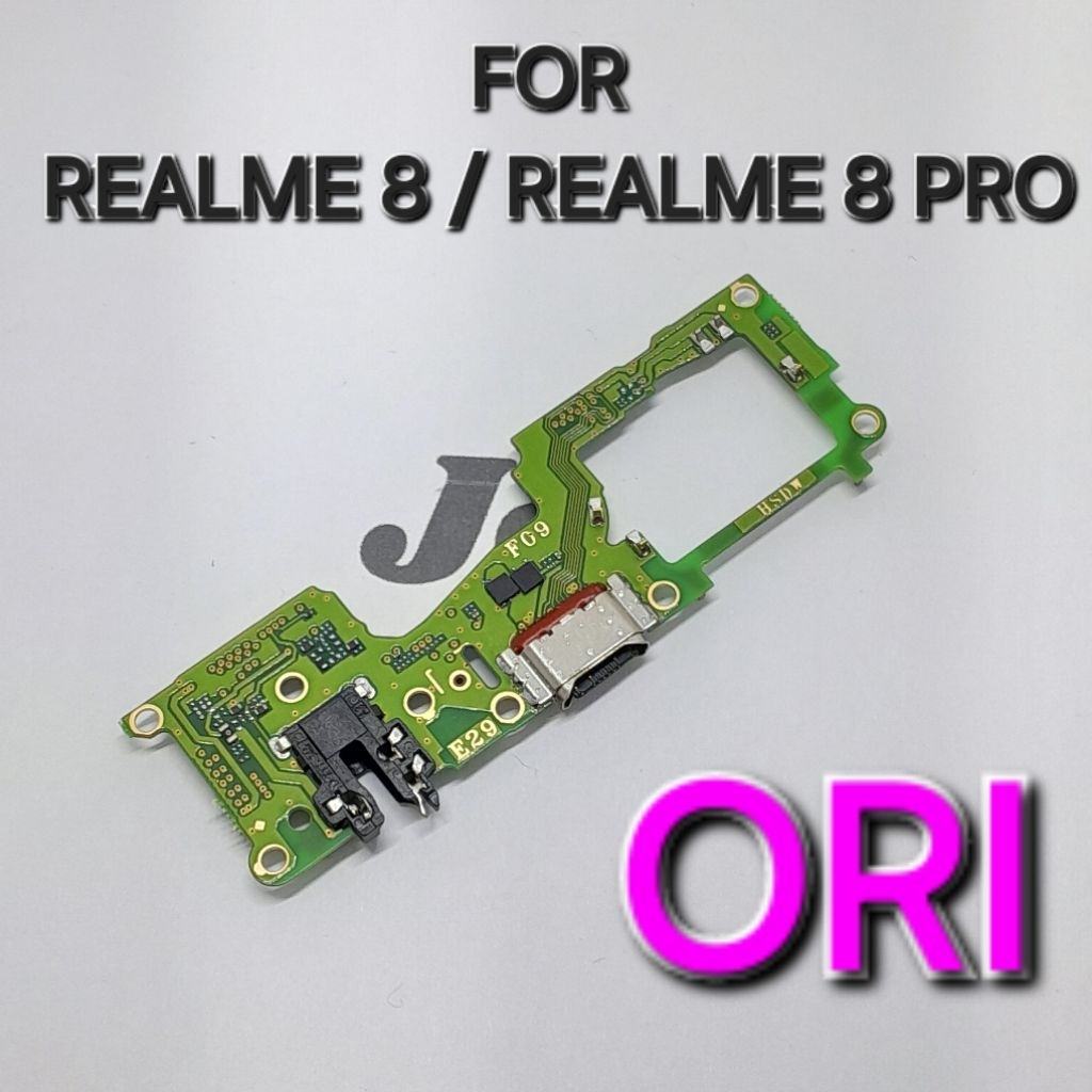 FLEKSIBEL CAS REALME 8 / REALME 8 PRO PAPAN CHARGER KONEKTOR CAS REALME ORIGINAL