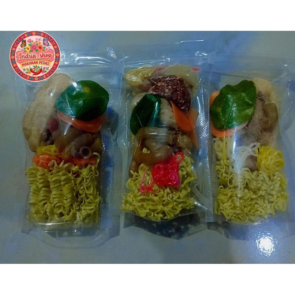 Seblak instant aneka toping khas bandoeng