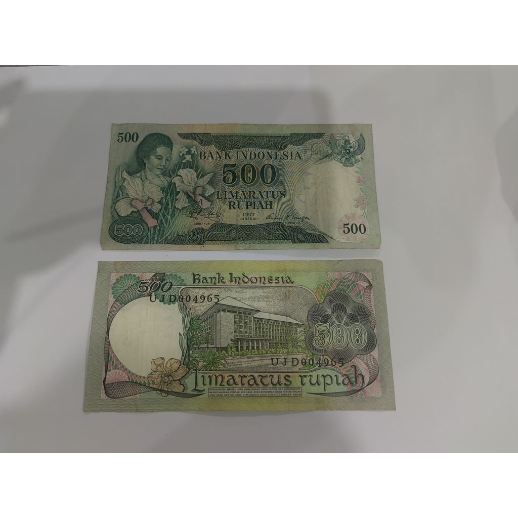 uang kertas 500 gambar ibu konde