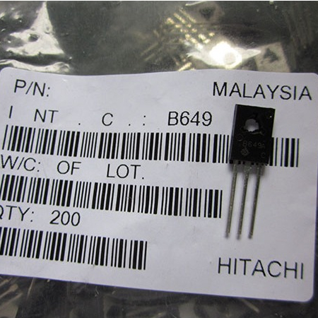 B649 2SB649 / D669  2SD669 transistor dipp TO126