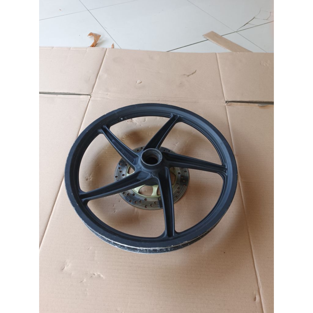 velg pelek depan racing supranx 125/karisma pno fit new/revo lama original copotan motor