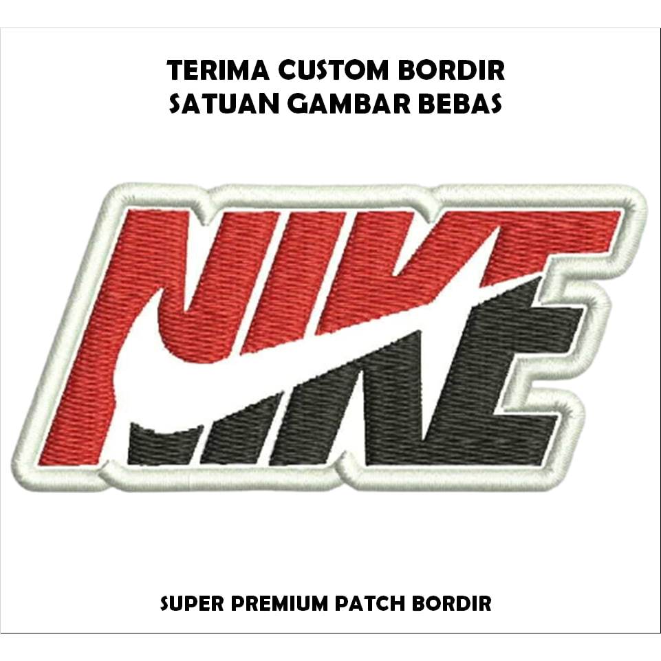 006 EMBLEM PATCH BORDIR LOGO NIKE - CUSTOM BORDIR SUMEDANG
