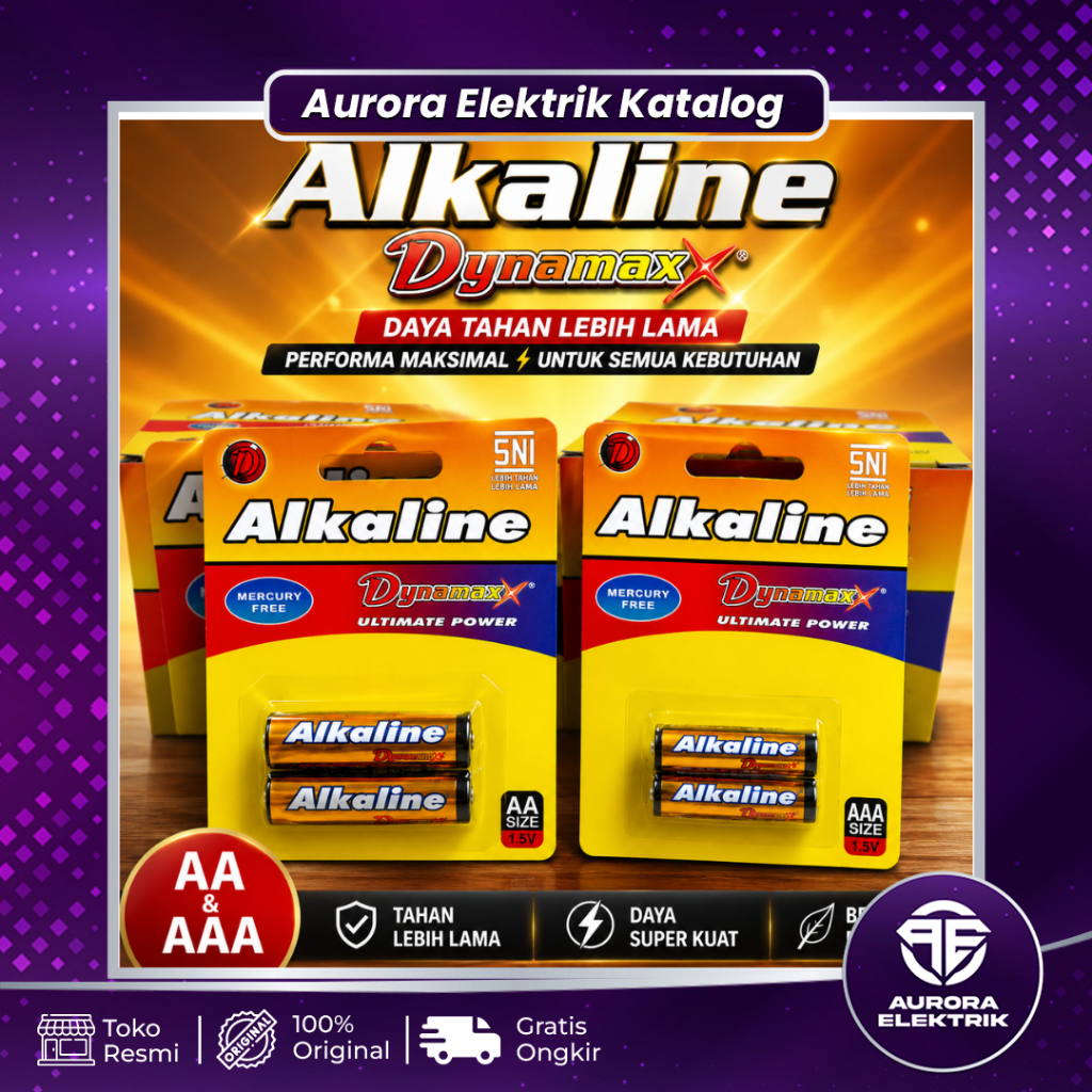Baterai / Batrai DYNAMAX Alkaline