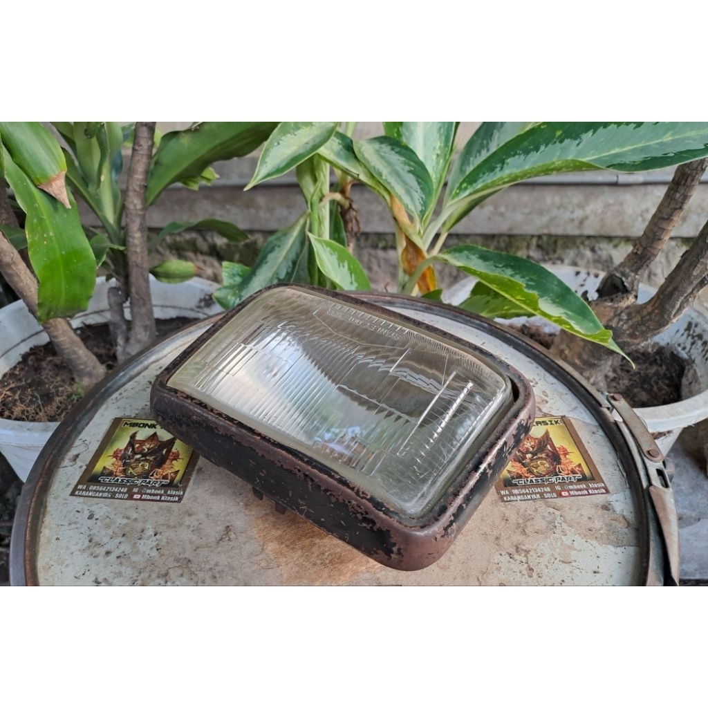 reflektor lampu depan honda gl100 win100 glmax ORIGINAL reflektor honda gl100 win100 reflektor win