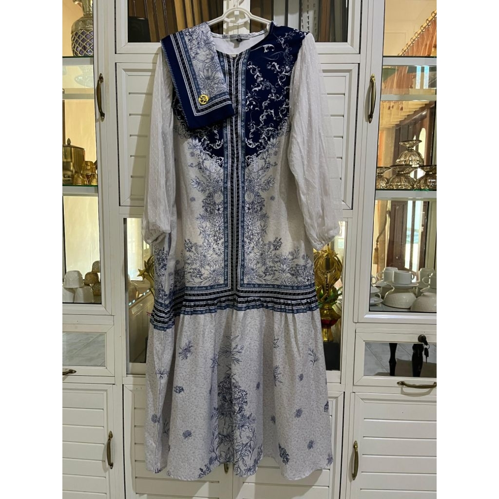 Dress Alcavella set Scarf preloved