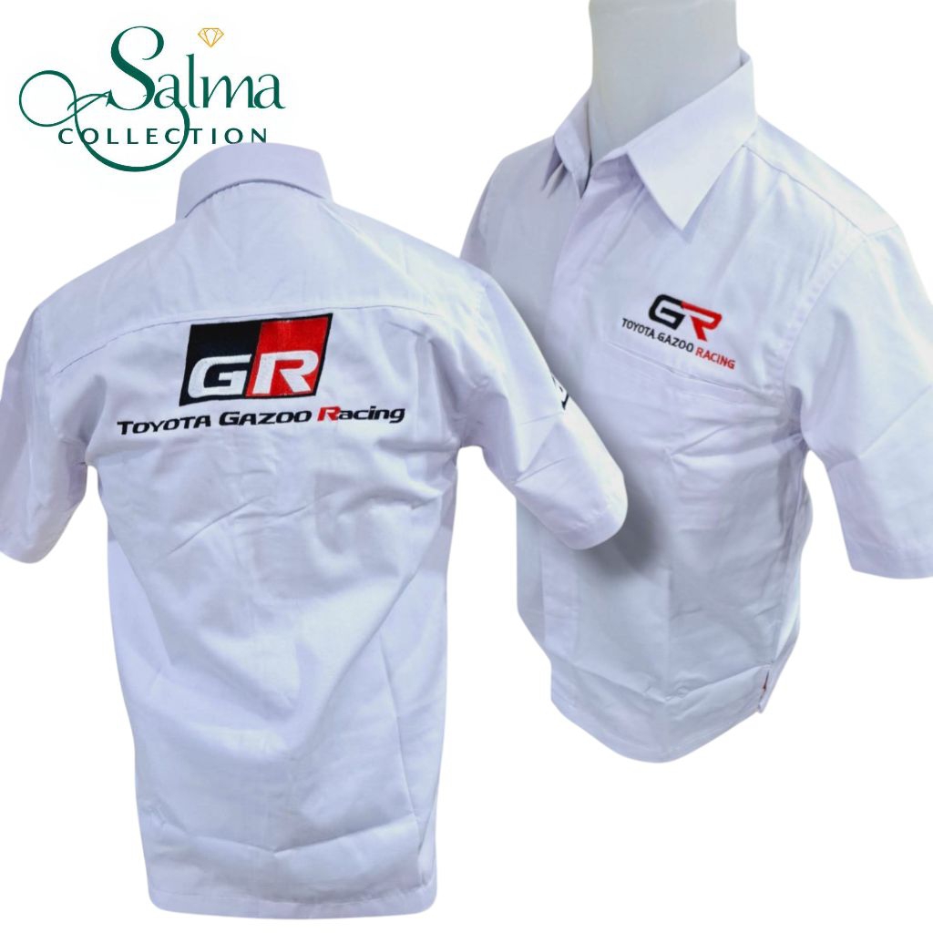 KEMEJA GR TOYOTA GAZOO RACING|BAJU GR TOYOTA GAZOO |SERAGAM TOYOTA GAZOO RACING FULL bordir free nam
