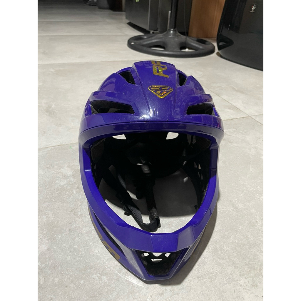 HELM PUSHBIKE COM SPORT R3 PRELOVED PURPLE UNGU