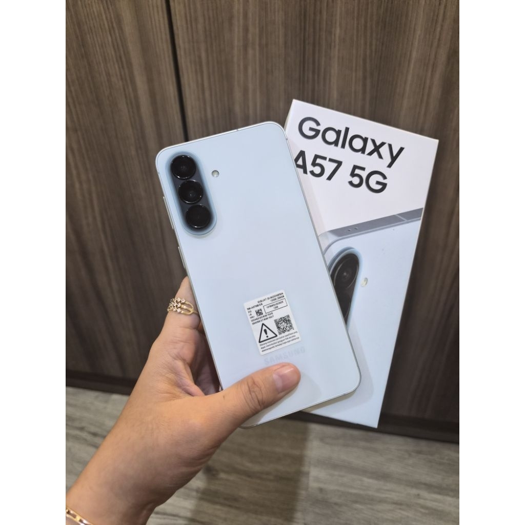 Samsung A57 5g, 12/256, Fullset, sein, seken, icy blue