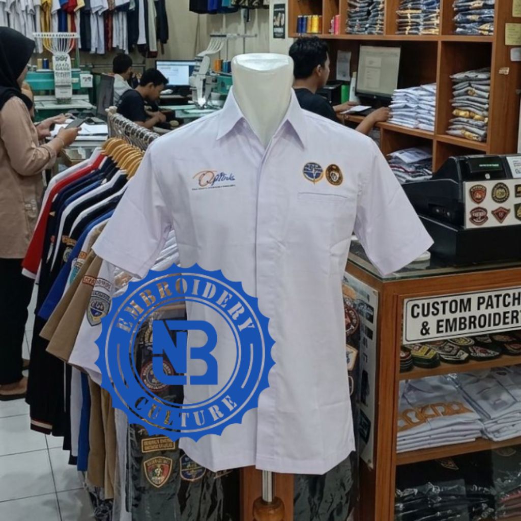 kemeja perhubungan laut optimis//kemeja perhubungan laut//kemeja optimis//kemeja kantong satu