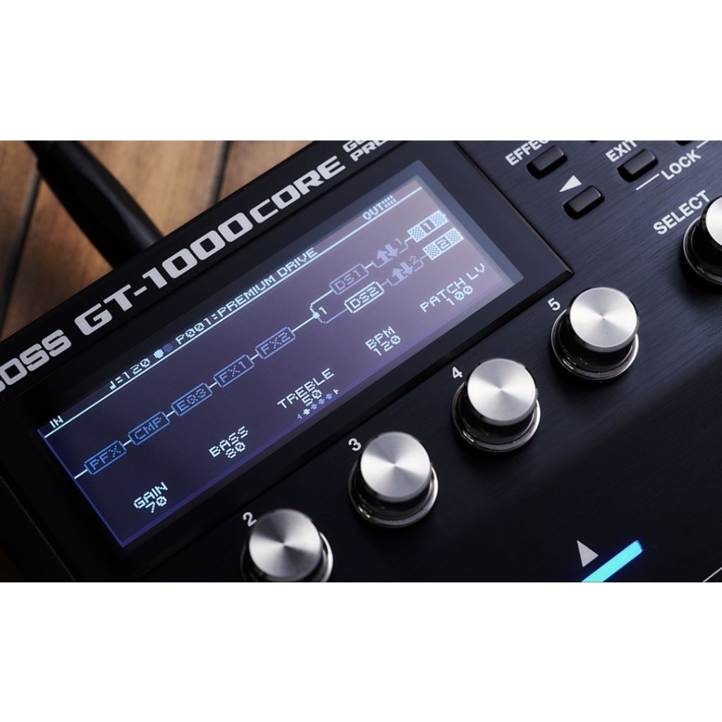 Boss GT1000 CORE in perfect condition full set