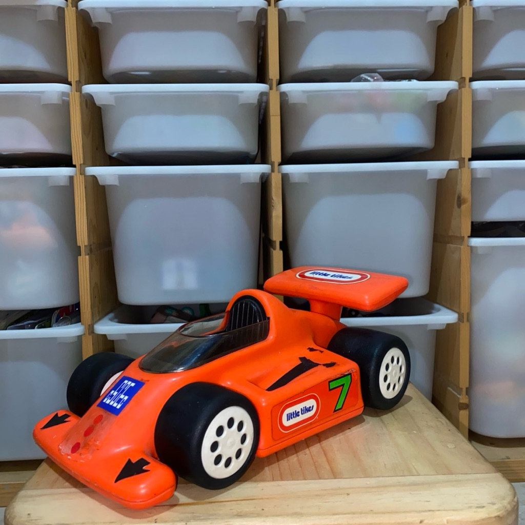 Little Tikes Orange Race Car - Mobil Balap Little Tikes