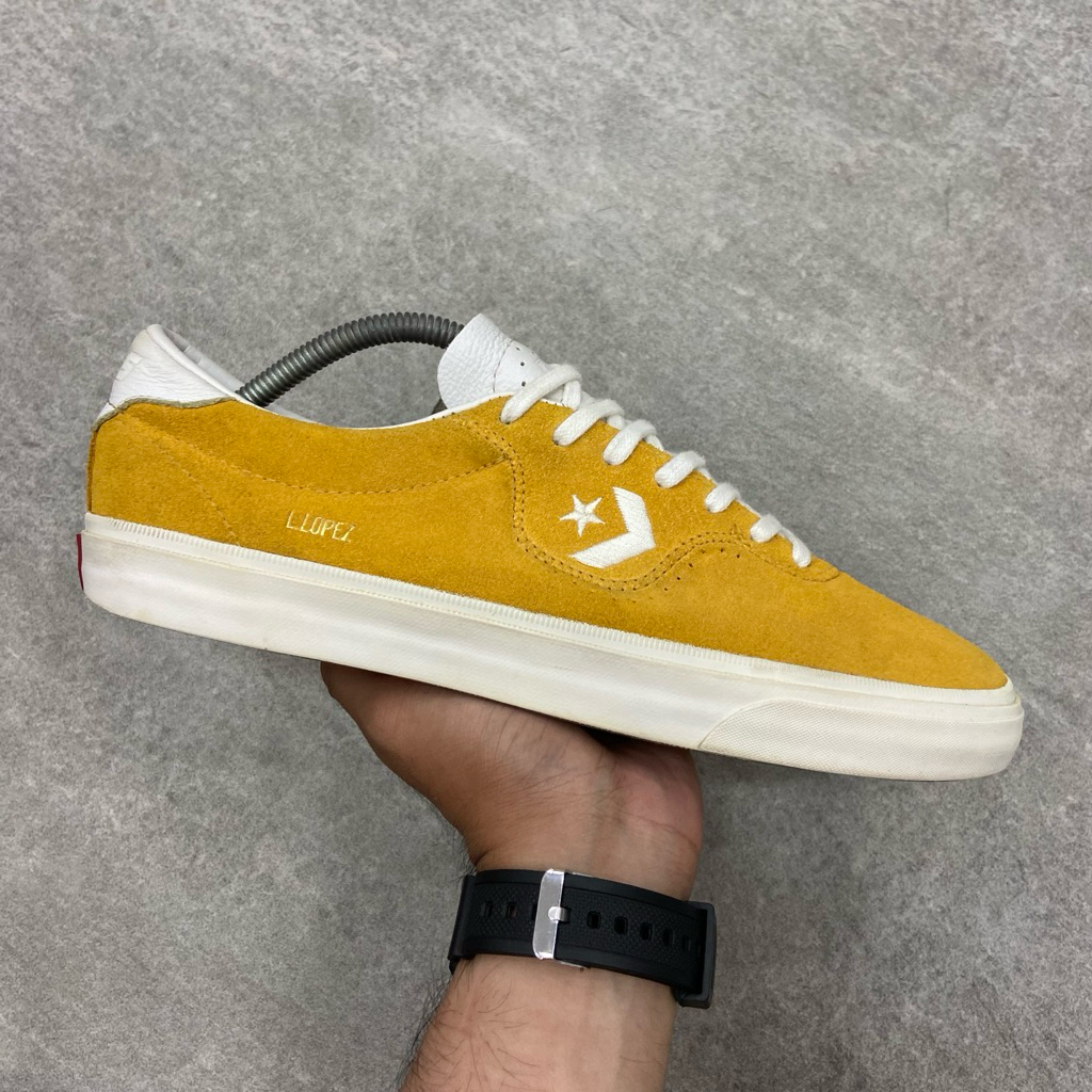 [Size 43] Alexis Sablone x Converse Louie Lopez Pro Low ‘Sunflower Gold’ (168672C) Second Original K