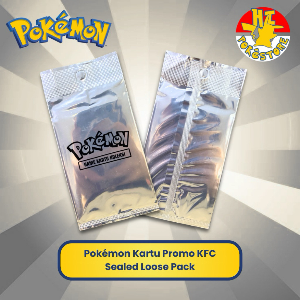 Pokemon TCG Indonesia - Pokemon KFC Promo Pack Sealed