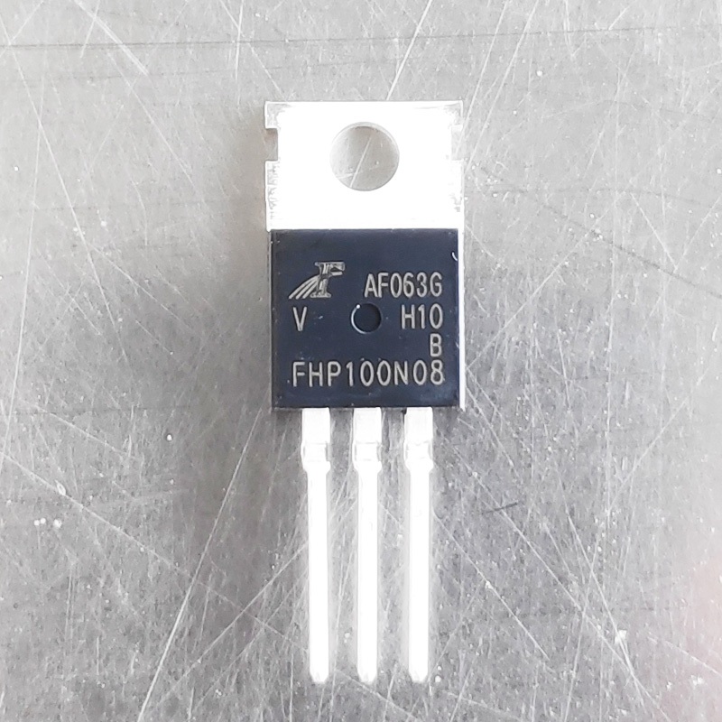 TRANSISTOR FHP100N08 TR FHP 100N08 N-CHANNEL MOSFET 80V 100A TO-220 TR FHP100N08B