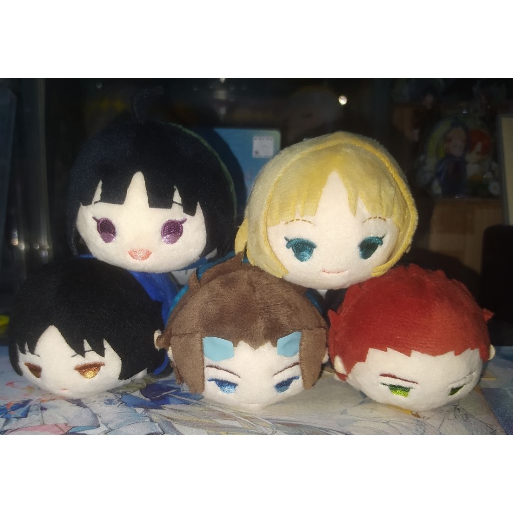 World Trigger Mochimochi Mascot Jin Yuichi Nasu Rei Rubber Strap Karasuma Kyousuke Ninomiya Masataka