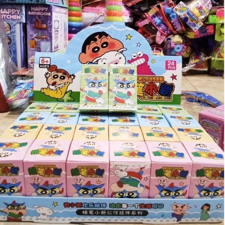 (CRAYON SHINCAN) MAINAN BLIND BOX CRAYON SHINCHAN SURPRICE DOLL BLIND BOX KARAKTER CRAYON SHINCHAN