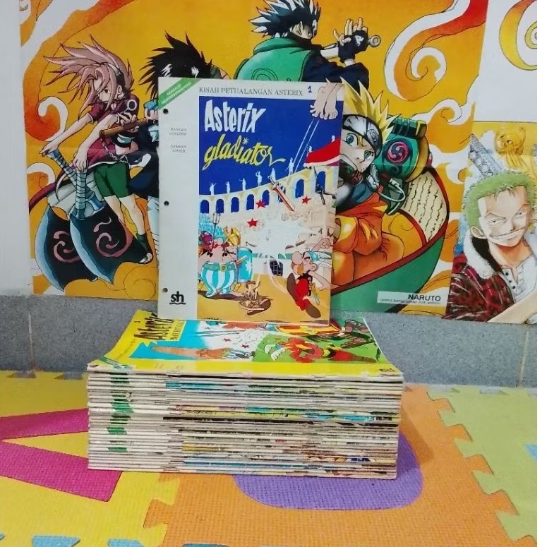 komik full set tamat kisah petualangan asterix lengkap 30 buku