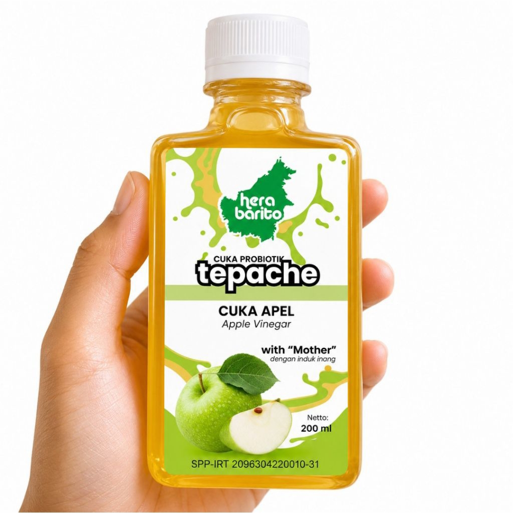 Minuman Probiotik Tepache Cuka Apel 200 ml