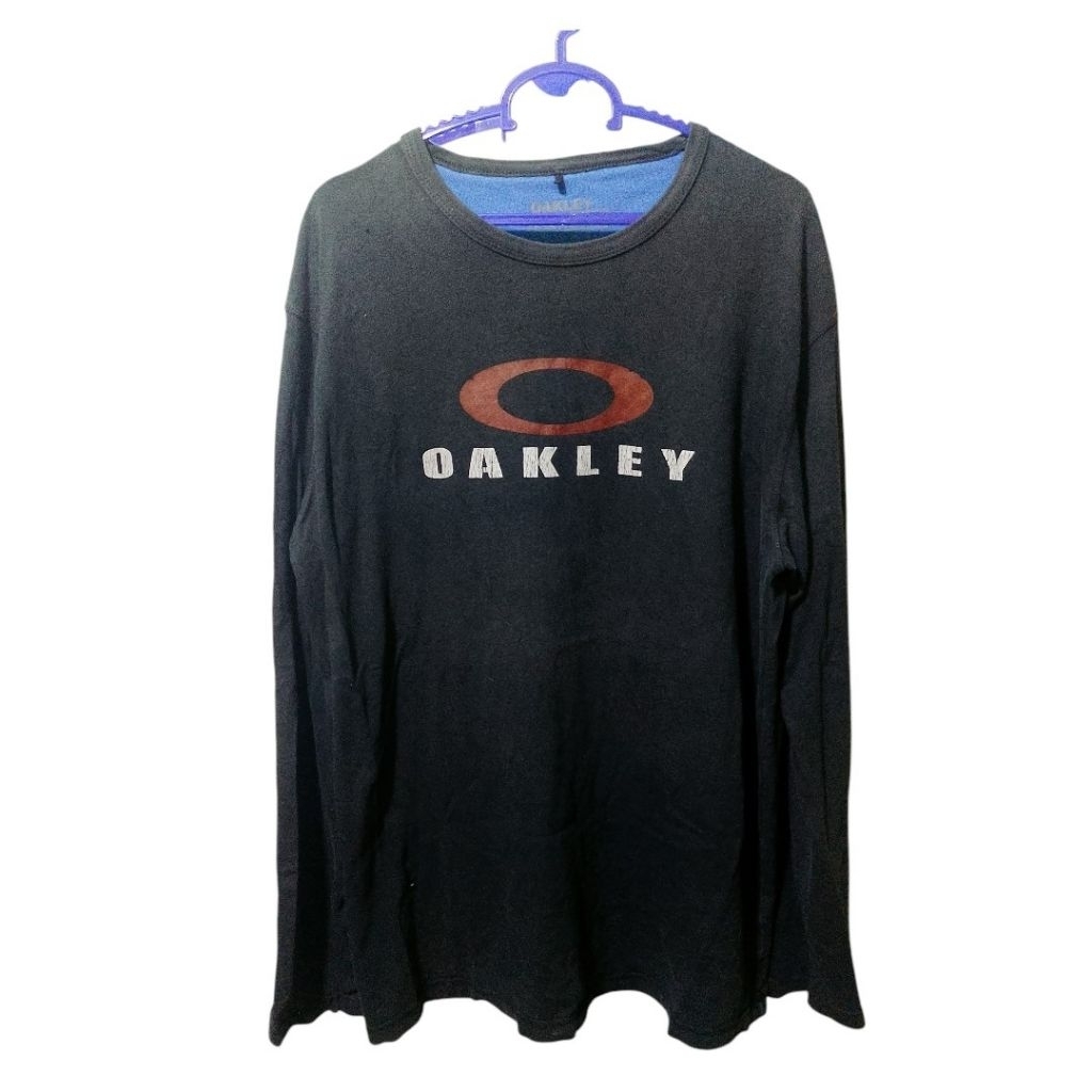 y2k vtg Oakley longsleve