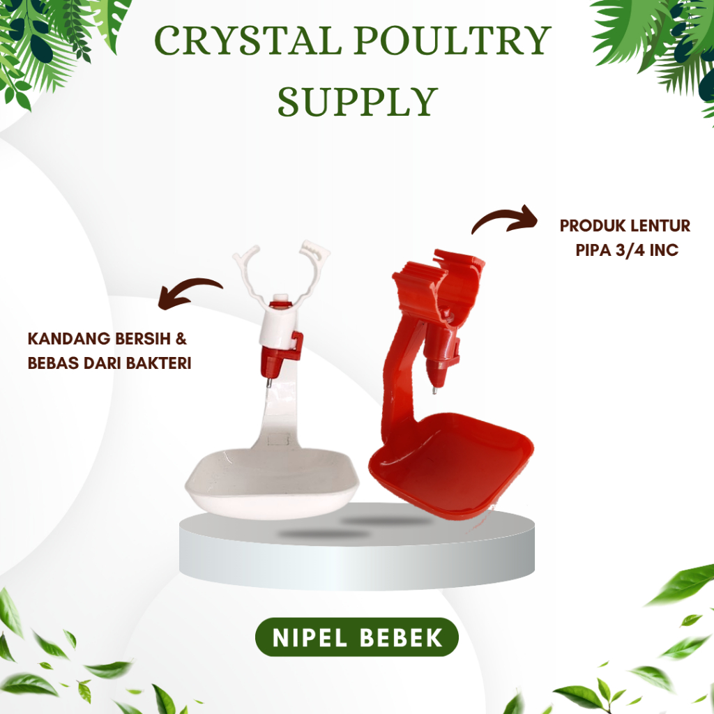 Nipel Bebek | Tempat Minum Bebek Otomatis / nipple bebek / wadah minum bebek / wadah minum bebek oto
