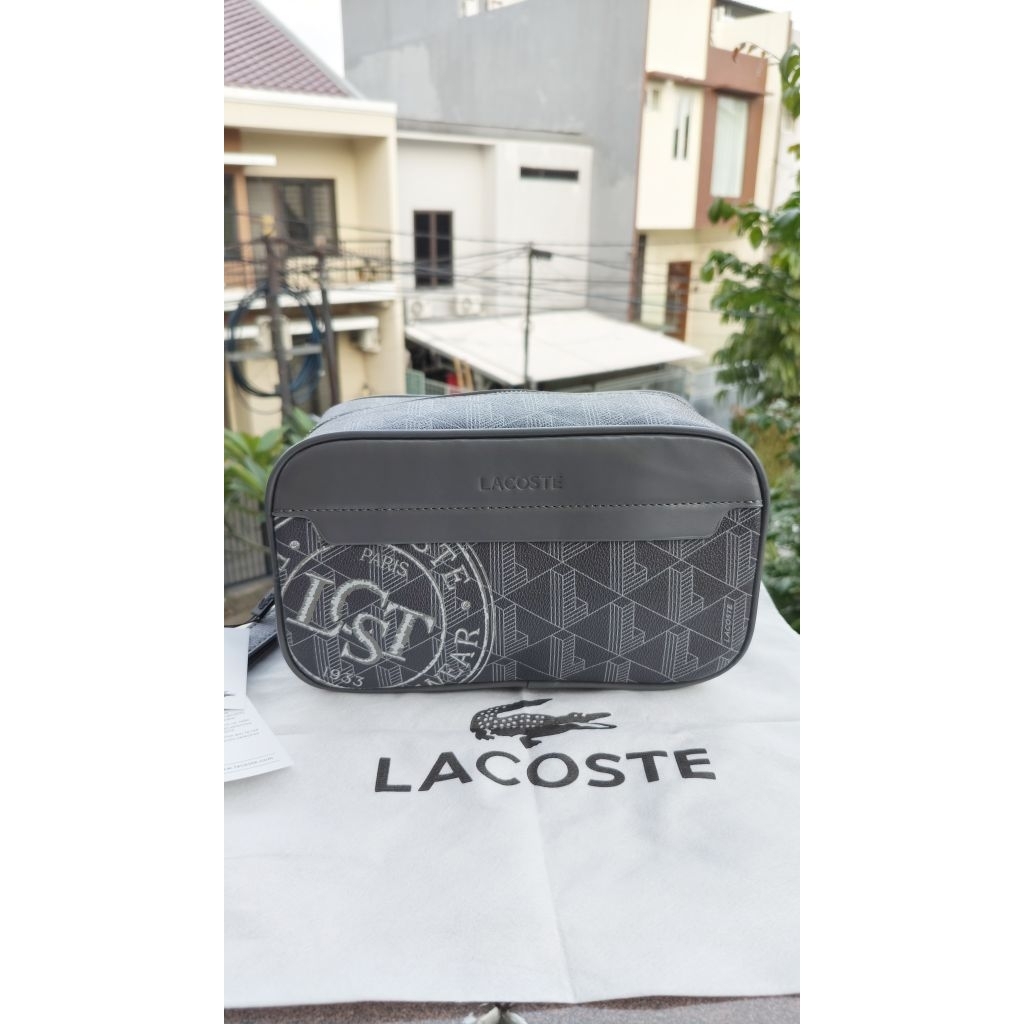 Lacoste Toiletry Bag Travel Pouch Original