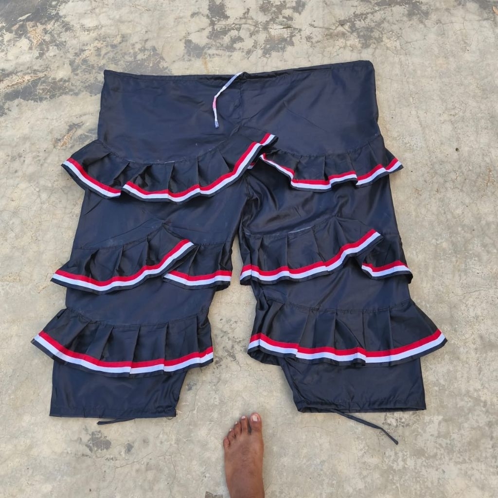 Celana Jaranan Buto Dewasa / Jaranan Buto Banyuwangi / Merah Putih