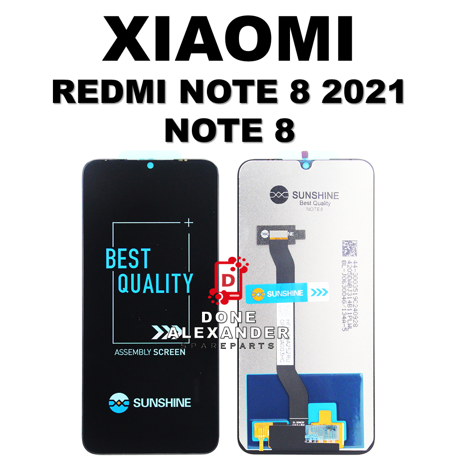 LCD TOUCHSCREEN REDMI NOTE 8 2021 / NOTE 8 ORIGINAL 100% COMPLETE