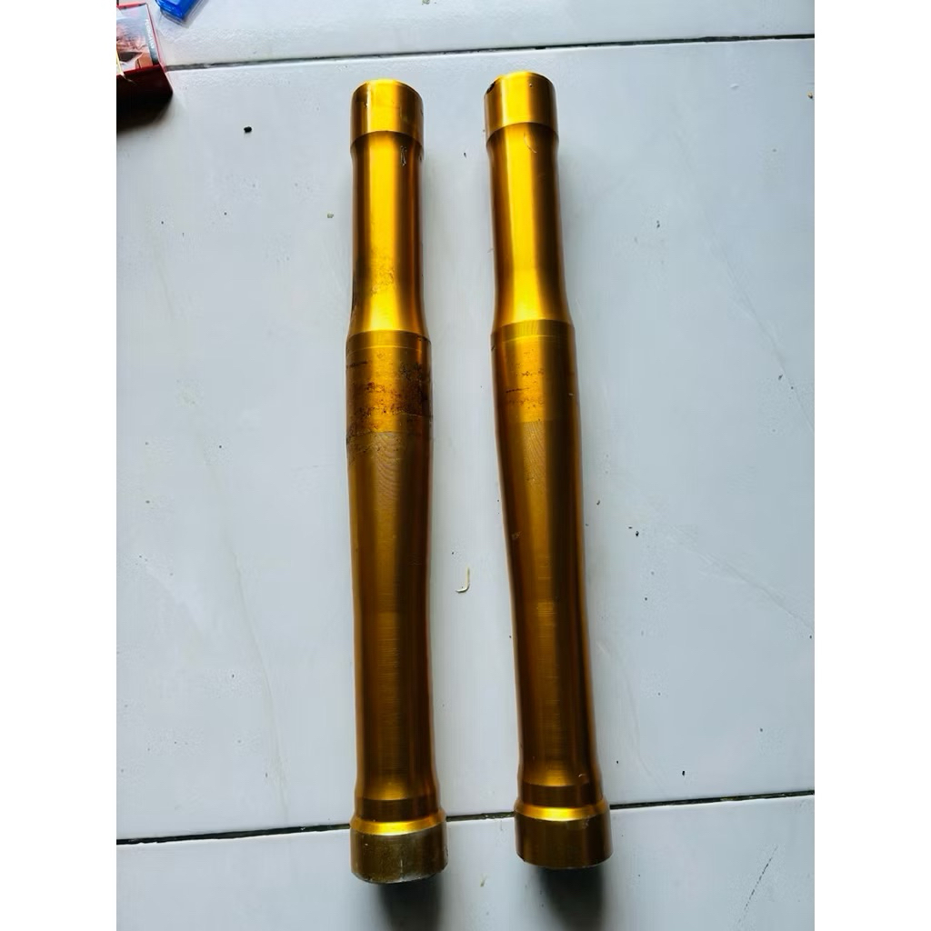Pipe Outer/ Tabung shock USD Upside Down KLX 150 BF SE / D-tracker SE Gold Ori Second
