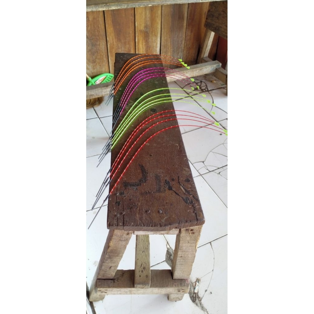 Entul wwl ,entul waduk, sambungan ujung tegek,sensor ikan makpan umpan.ukuran panjang 45 cm.SekarLan