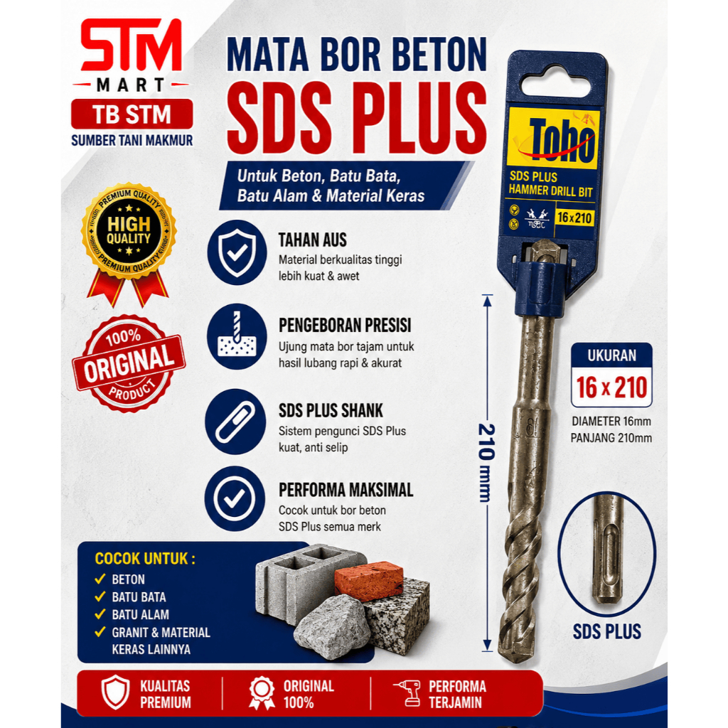 MATA BOR TOHO 16 X210