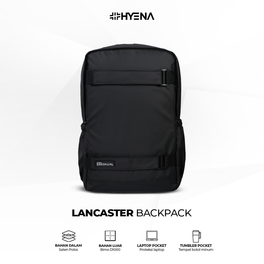 HYENA - Lancaster - Tas Ransel Pria Essential Series (AF103)