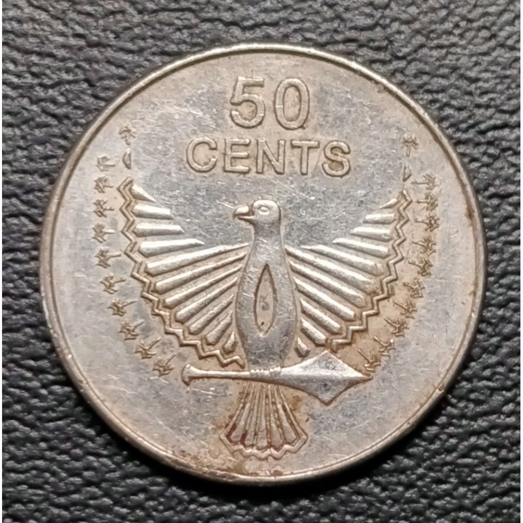 Koin Solomon 50 cents Elang 2012