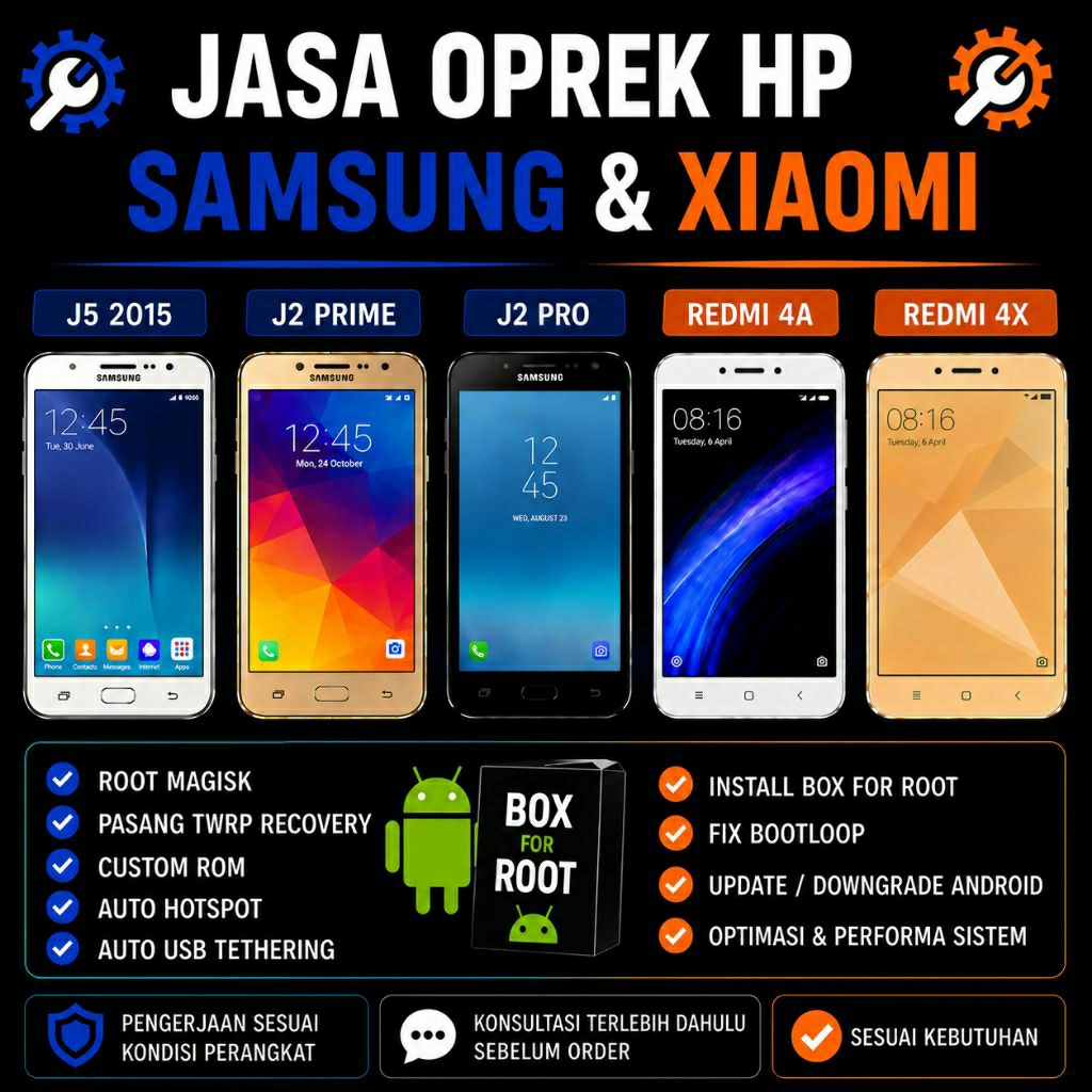 JASA OPREK HP