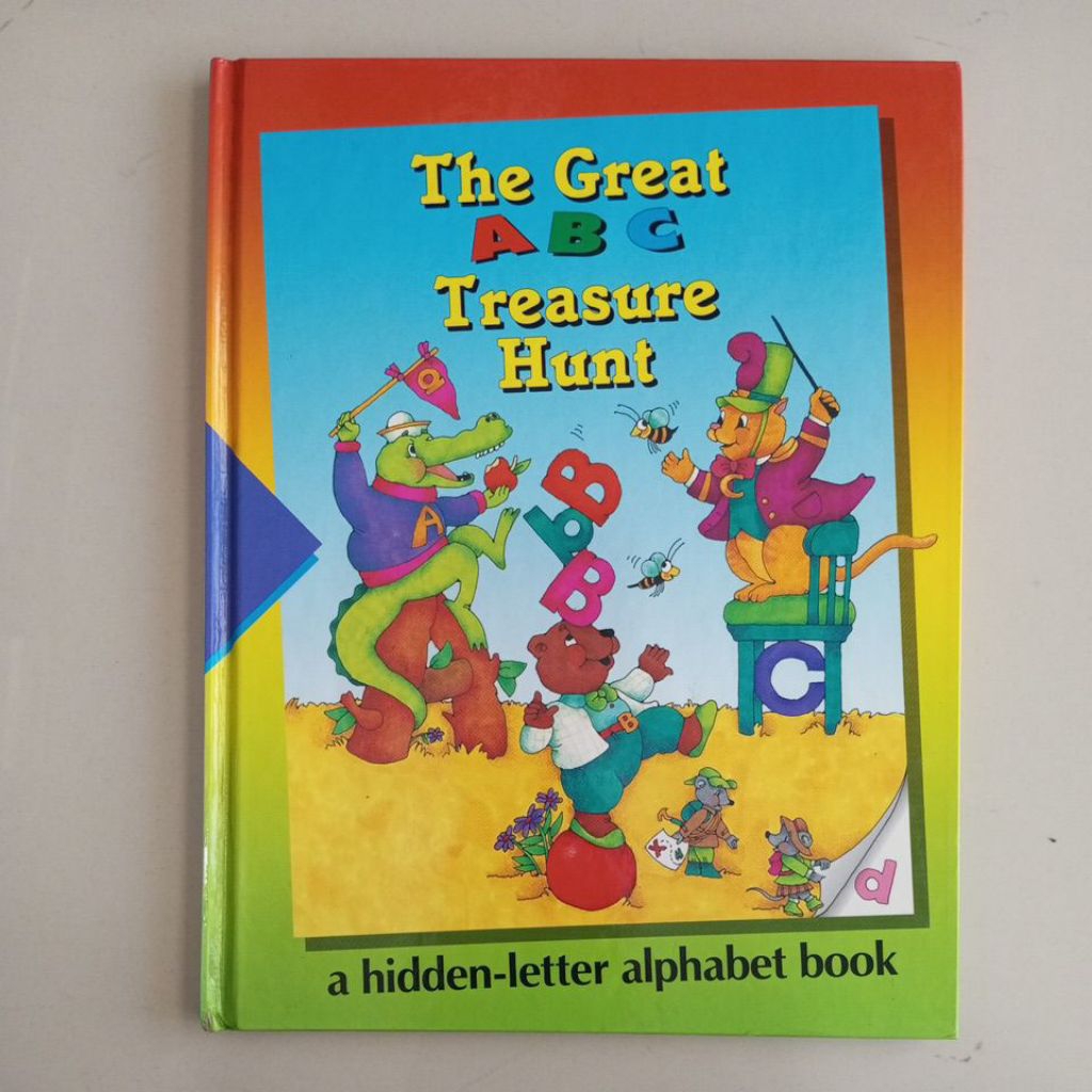 BUKU TIME LIFE EARLY LEARNING PROGRAM THE GREAT ABC TREASURE HUNT A HIDDEN LETTER ALPHABET BOOK
