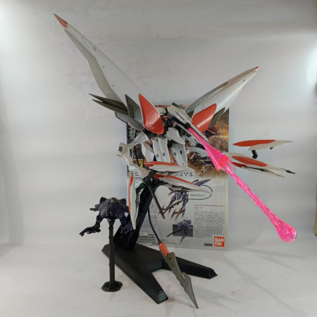 Bandai HGIBO Mobile Armor Hashmal / Model Kit Gundam HG 1/144 2nd Sudah Rakit HS520