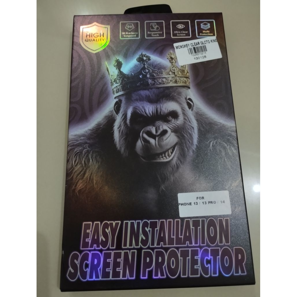 tempered glass for iPhone 13/13pro/14 easy installation screen protector HD