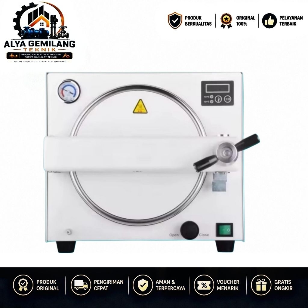 autoclave sterilizer steam autoclave steam dental table top 18L