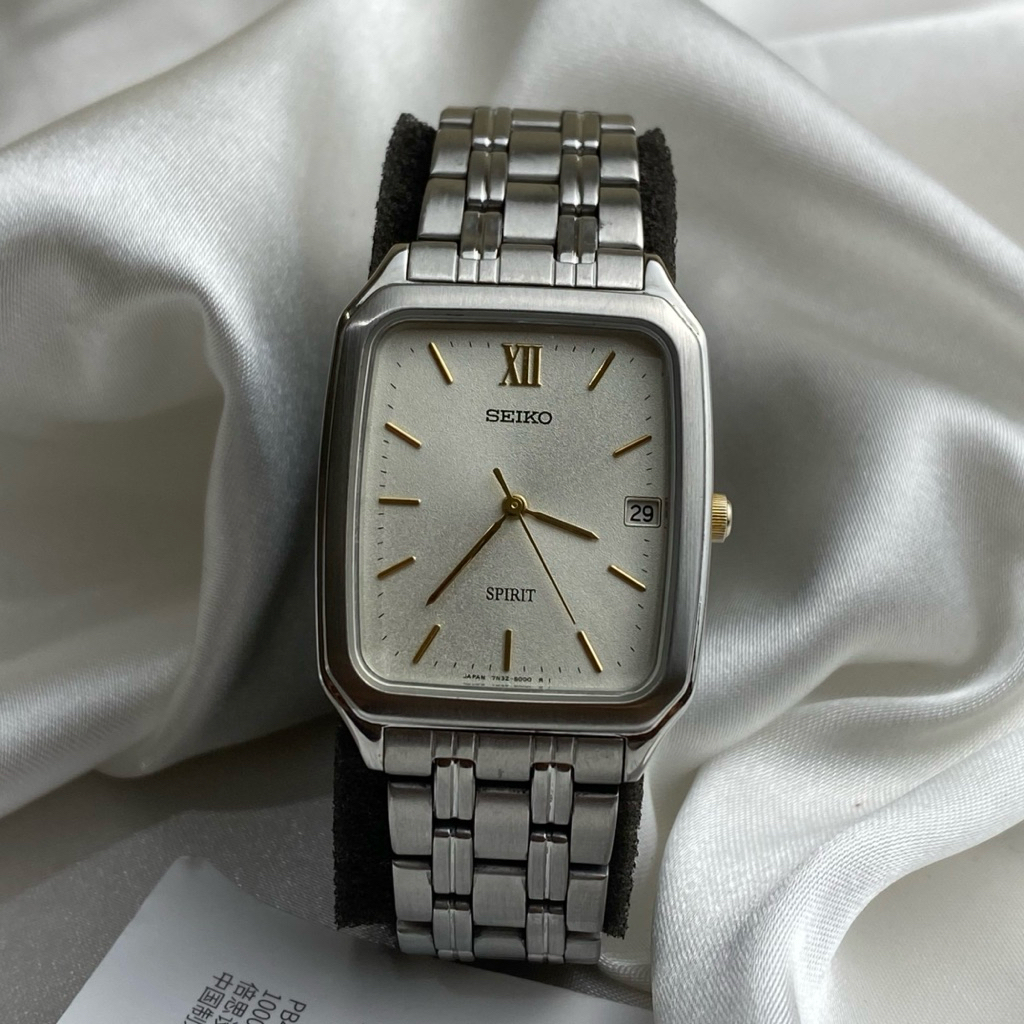Seiko Spirit Full Original Jam pria Sand Dial second original
