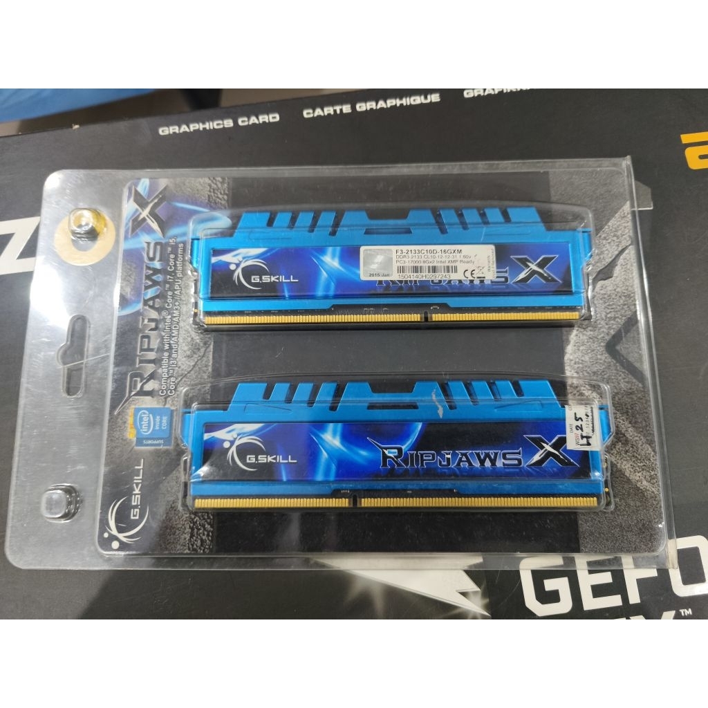 Ram 16GB (2x8GB) DDR3 G.Skill RipjawsX 2200Mhz