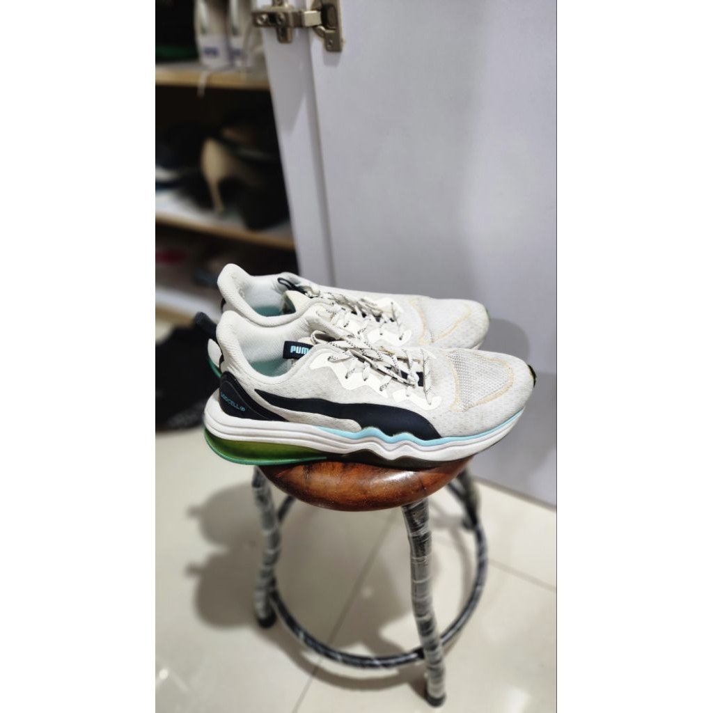 Puma LQDCELL White Blue Sneakers