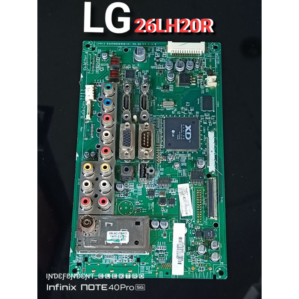 Mainboard LG 26LH20R 26LH20R-TA   Mainboard Tv LG 26LH20R  Mesin Tv Led LG 26lh20r-ta