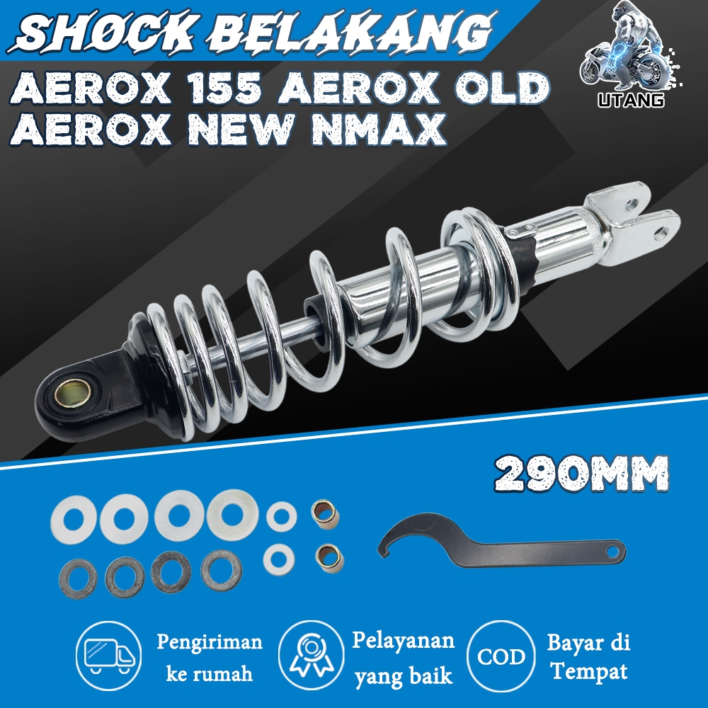 SHOCKBREAKER AEROX 155 AEROX OLD AEROX NEW NMAX SHOCK BELAKANG 290MM