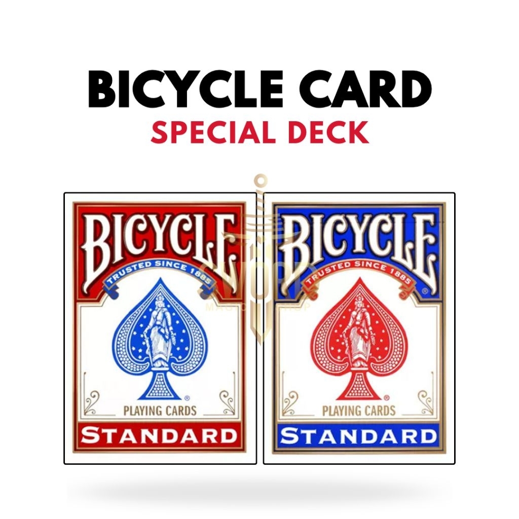 Sulap Bicycle Card Special Deck - Kartu Gaff - Bicycle Gaff Deck - Gimmick Kartu - Sulap Kartu - Car
