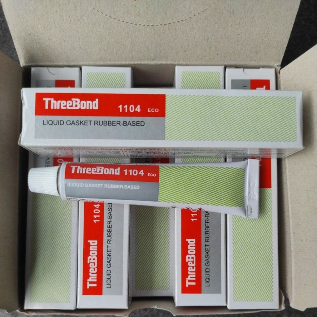 20 pcs Lem gasket lem perpak mesin threebond original 1104 ( 25g )