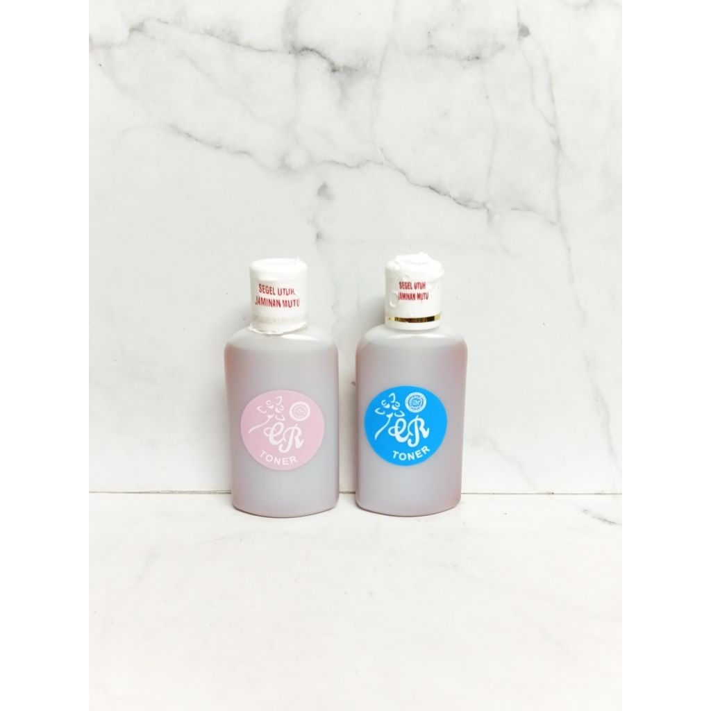 Toner Whitening CR Pink//Biru 60ml Original