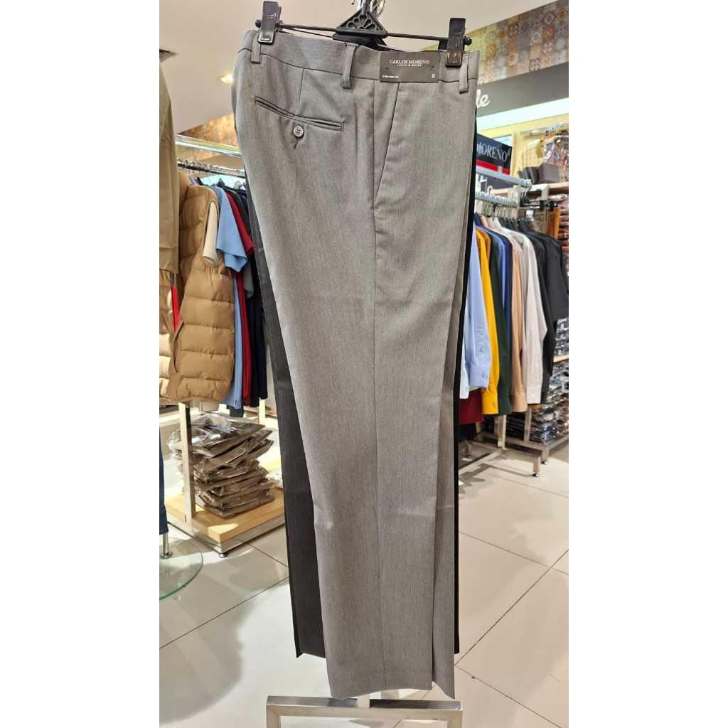 Carlos moreno pssf l2527-09 warna grey celana formall