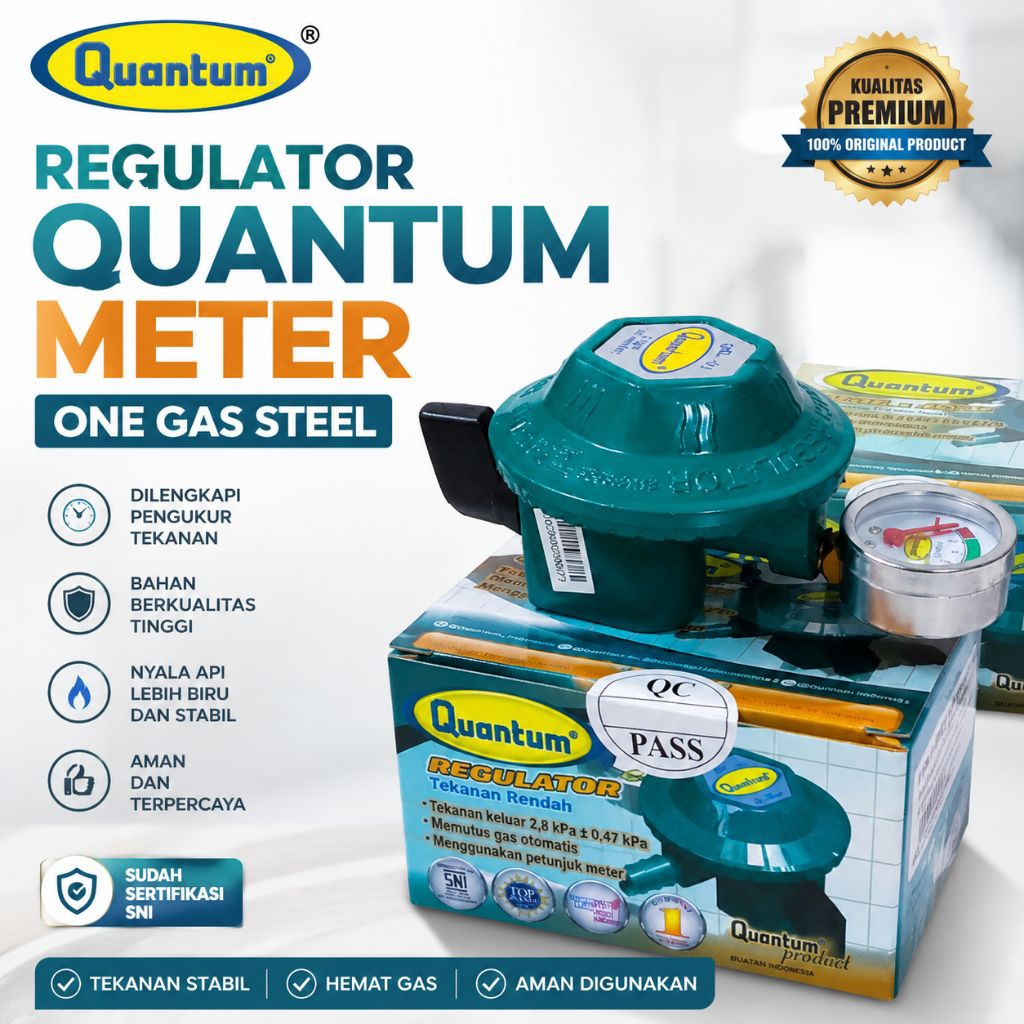 ORIGINAL REGULATOR QUANTUM METER