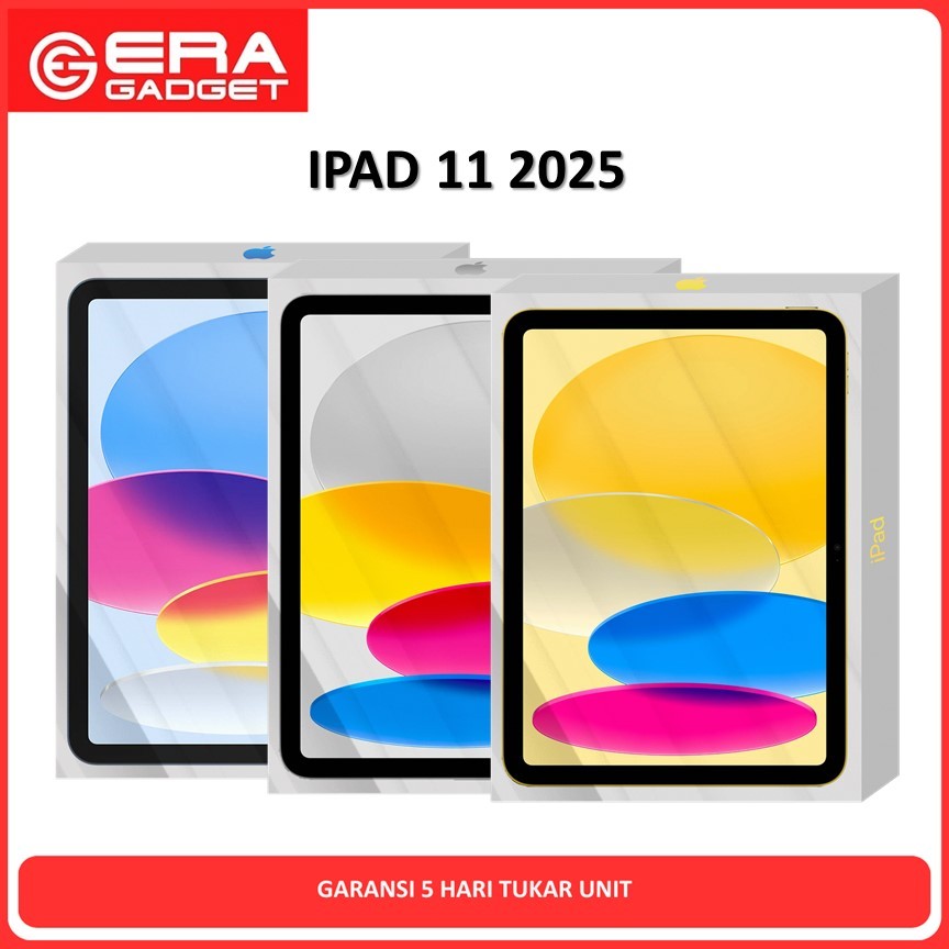IBOX APPLE IPAD 11 2025 A16 128GB WIFI 11 INCH GARANSI RESMI INDONESIA